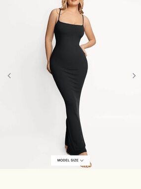 Popilush Built in Shapewear Maxi Dress